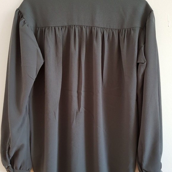 EXPRESS Oversized Stand Collar Shirt NWT - Picture 4 of 5